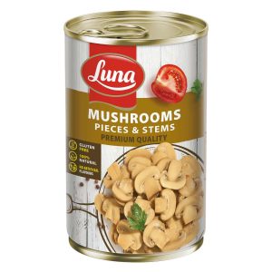 Canned Mushroom Pieces and Stems